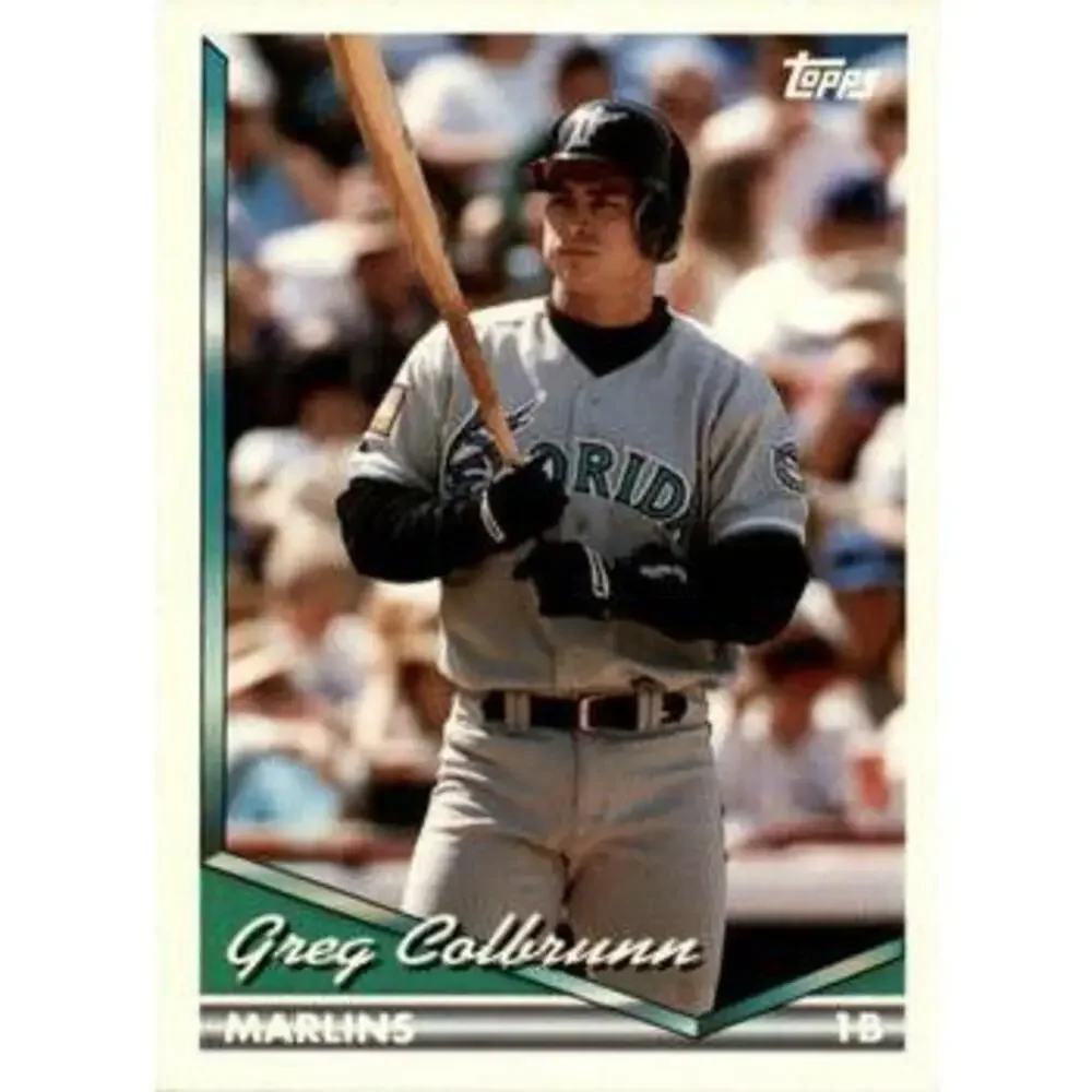 1994 Topps Traded Greg Colbrunn 47T Florida Marlins